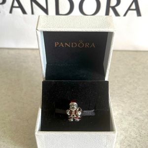 Pandora Santa Charm with Red Detailing